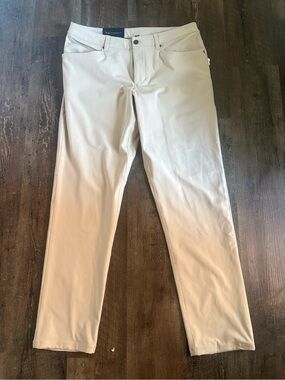 Lululemon athletica Men's Light Khaki Stretch Chinos